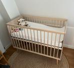 Quax Cocoon Natural Oak 60x120 Ledikant met Aerosleep matras, Kinderen en Baby's, Babywiegjes en Ledikanten, Ophalen, Zo goed als nieuw