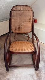 Vintage Thonet Stijl Schommelstoel, Ophalen, Gebruikt, 75 tot 100 cm, 50 tot 75 cm