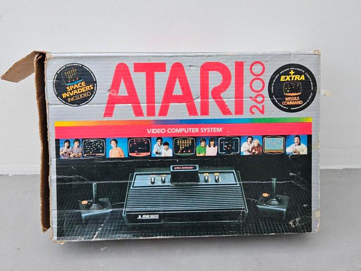 Atari 2600 Darth Vader, Spelcomputers en Games, Spelcomputers | Atari, Gebruikt, Atari 2600, Met 2 controllers, Ophalen of Verzenden