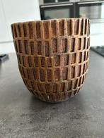 Vintage PTMD Bloempot - Aardewerk, Tuin en Terras, Rond, Binnen, Ophalen of Verzenden, Zo goed als nieuw