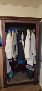 Vintage Garderobekast gratis, Met deur(en), Gebruikt, 100 tot 150 cm, Vintage