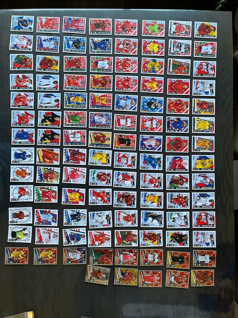LIDL Voetbalplaatjes EK 2024 - 108 stuks, Ophalen of Verzenden, Gebruikt, Overige sporten, Poster, Plaatje of Sticker