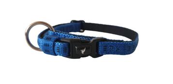 VADIGRAN Soft Grip Halsband Blauw S Nekomtr 20-30 cm KOOPJE! beschikbaar voor biedingen