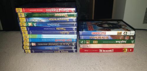 Te koop.dvds 2disc Walt disney gouden rugnummer   en enkele., Cd's en Dvd's, Dvd's | Tekenfilms en Animatie, Zo goed als nieuw