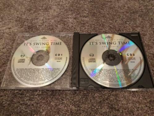 Cd It's swing time (The album, 2003) (2 cd's) / jazz, Cd's en Dvd's, Cd's | Jazz en Blues, Zo goed als nieuw, Jazz, 1980 tot heden