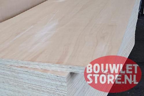 Multiplex 40 mm houten platen plaatmateriaal werkbank plaat, Doe-het-zelf en Verbouw, Platen en Panelen, Nieuw, Multiplex, 20 tot 50 mm