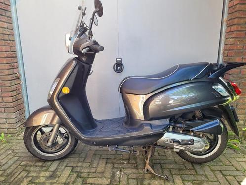 Sym Fiddle 2 in uitstekende staat, Fietsen en Brommers, Scooters | SYM, Gebruikt, Fiddle, Maximaal 45 km/u, Benzine, Ophalen