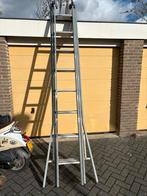 Dirks 3x8 ladder in zeer goede staat!, Doe-het-zelf en Verbouw, Ladders en Trappen, Gebruikt, Ophalen of Verzenden, Ladder, Opvouwbaar of Inschuifbaar