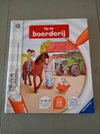 Tiptoi Boek: Op de Boerderij, Boeken, Kinderboeken | Baby's en Peuters, Ophalen of Verzenden, Zo goed als nieuw, Uitklap-, Voel- of Ontdekboek