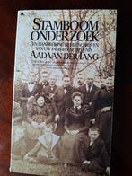 Stamboom Onderzoek - A. van der Tang (1948), Ophalen of Verzenden, 20e eeuw of later, Gelezen, Aad van der Tang
