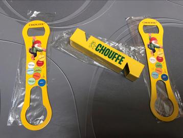 Chouffe bier, 3 verschillende stoppentrekkers voor 12€ beschikbaar voor biedingen