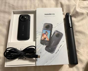 Insta360 X3 + Invisible Stick - Zo Goed Als Nieuw! beschikbaar voor biedingen