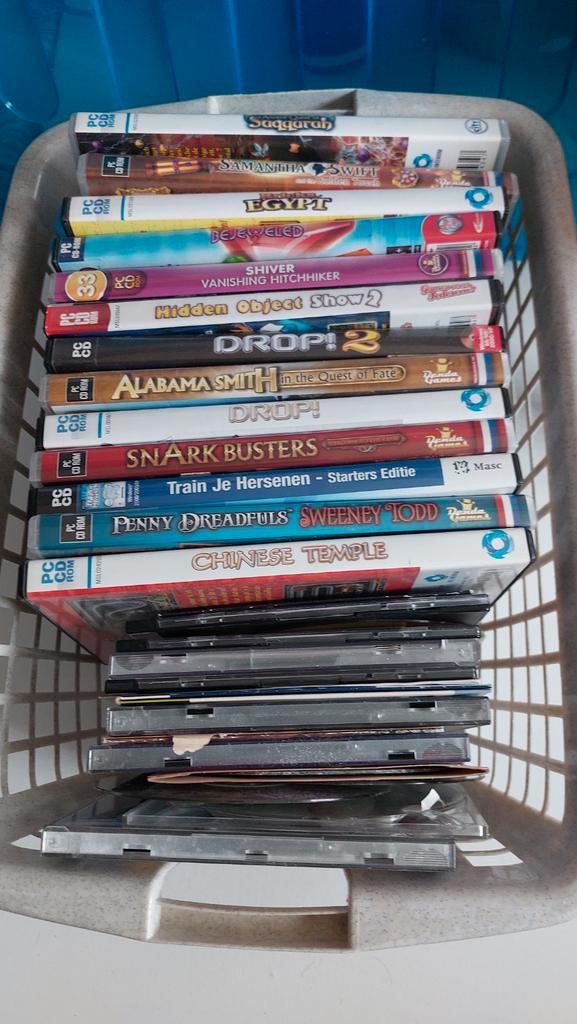 PC Games Collectie - Avontuur, Puzzel, en Meer!, Spelcomputers en Games, Games | Pc, Gebruikt, Avontuur en Actie, 1 speler, Vanaf 7 jaar