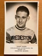 Tiemen Groen - kaart wielrennen - Vredestein, Verzamelen, Verzenden, Zo goed als nieuw, Buitenlandse clubs, Poster, Plaatje of Sticker