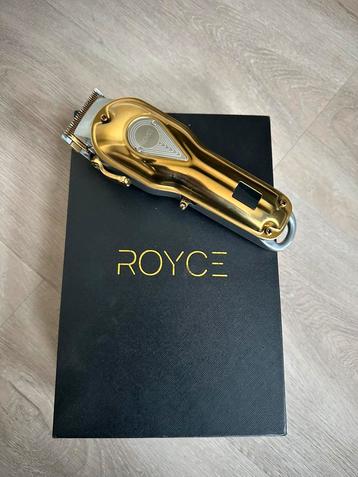 Professionele tondeuse Royce goud, zo goed als nieuw beschikbaar voor biedingen