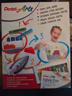 Pentel Arts Fabric Fun Textielstiften, Ophalen of Verzenden, Nieuw, Materiaal