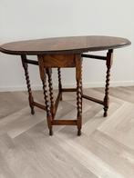 Antieke Engelse gate leg / hangoor tafel, Ophalen
