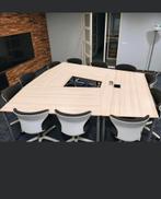 Maatwerk vergadertafel 10-12 personen, Huis en Inrichting, Tafels | Eettafels, Ophalen, 200 cm of meer, Zo goed als nieuw, Vijf personen of meer