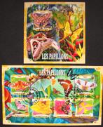 - 679 - 2 Mooie Vlinders Blokken., Verzenden, Gestempeld, Dier of Natuur