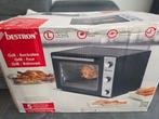 Bestron 1500W vrijstaande oven met hetelucht,  grill en spit, Ophalen, Minder dan 45 cm, Minder dan 45 cm, Hete lucht