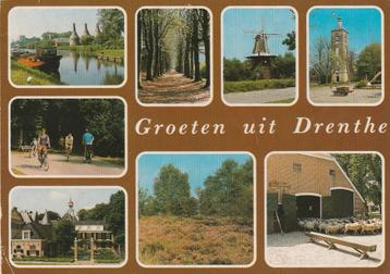 DRENTHE Kalkovens Fietspad Molen Schaapskooi Groeten  beschikbaar voor biedingen