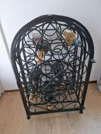 MOOI BROCANTE GIETIJZEREN WIJNREK SIERIJZER KWALITEIT, Ophalen, Zo goed als nieuw, Metaal, 75 cm of meer