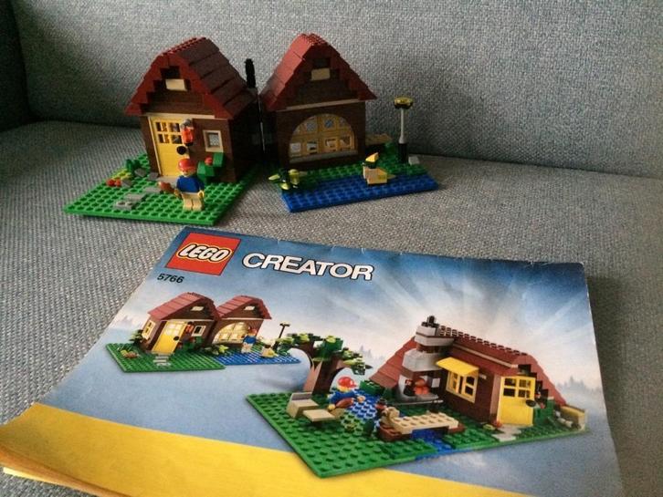 LEGO Creator Houthakkershut nr 5766, Kinderen en Baby's, Speelgoed | Duplo en Lego, Gebruikt, Lego, Complete set, Ophalen of Verzenden