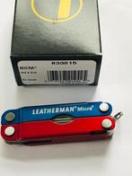 Leatherman 2 colours LIMITED Micra RED/BLUE Multitool NIB (1, Nieuw