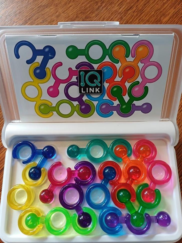 SmartGames IQ Link – compleet met opbergbox en handleiding, Kinderen en Baby's, Speelgoed | Educatief en Creatief, Zo goed als nieuw