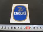 sticker Chiquita logo bananen, Verzamelen, Stickers, Ophalen, Zo goed als nieuw, Bedrijf of Vereniging