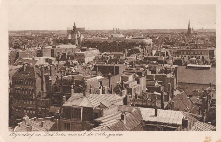 amsterdam  bijenkorf dakterras  ca 1950, Verzamelen, Ansichtkaarten | Nederland, Noord-Brabant, Ophalen of Verzenden