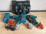 Makita Boor- en Schroefmachines Set, Doe-het-zelf en Verbouw, Gereedschap | Boormachines, Gebruikt, Variabele snelheid, Ophalen of Verzenden