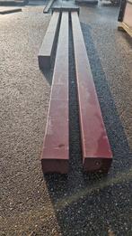 2 x Metalen koker staander met voetplaat ( 163 ), Doe-het-zelf en Verbouw, Metalen, Ophalen, Gebruikt, Nvt, Nvt