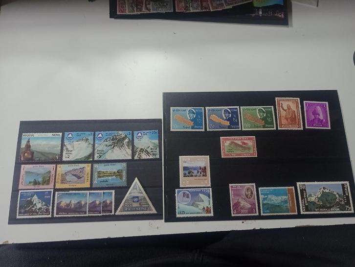 H4) Kleine verzameling Nepal Postfris, Postzegels en Munten, Postzegels | Volle albums en Verzamelingen, Buitenland, Ophalen of Verzenden