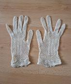 Handschoenen wit gehaakt vintage retro kant, Ophalen of Verzenden