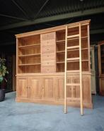 Prachtige Boekenkast | Bijzondere Winkelkast | Teak #2106, Ophalen of Verzenden, Teakhout, Met deur(en)