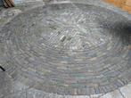 Cirkel oudbakken waaltjes, Gebruikt, Klinkers, Natuursteen, 5 tot 10 m²