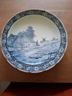 Delfts Blauw Wandbord met Molens, Ophalen