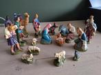 Kerststal beeldjes set, Antiek en Kunst, Antiek | Religie, Ophalen