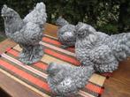 nieuwe betonbeelden  kippen, Ophalen, Nieuw, Beton, Dierenbeeld