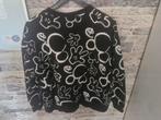 Zwarte Mickey mouse trui Maat L, Primark, Zwart, Maat 42/44 (L), Onbekend