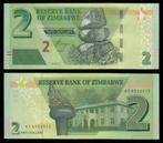 Zimbabwe 2019/2020, de 6 nieuwste bankbiljetten (UNC), Postzegels en Munten, Bankbiljetten | Afrika, Verzenden, Zimbabwe, Setje