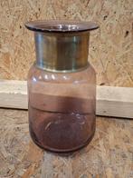 Vintage vaas rookglas, Ophalen of Verzenden