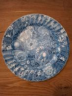 Blauw wit bloemen bord Myott Meakin tableware England, Ophalen of Verzenden