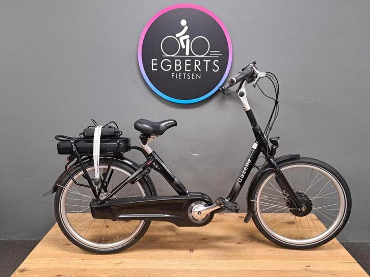 GAZELLE Balance C7 HFP Dames Panther Black Glans 46cm S 2016, Fietsen en Brommers, Elektrische fietsen, Gebruikt, Gazelle, Minder dan 47 cm