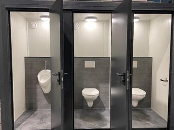 Drievoudige toilet unit | Hangtoilet of urinoir | Plug&PLAY beschikbaar voor biedingen