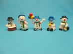 geen ferrero - ONKEN - sneeuwpop +kerstman        - 24032024, Hardplasticfiguren, Ophalen of Verzenden, Zo goed als nieuw
