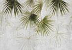 Palmbladeren behang Groene Waaierpalm OOK OP MAAT, Huis en Inrichting, Stoffering | Behang, Verzenden, Minder dan 10 m², Botanisch, natuur, jungle, landelijk,