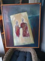 Abstract Schilderij A.f Bennink '96, Antiek en Kunst, Ophalen of Verzenden