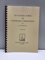 De Gulden Snede en Goddelijke Verhouding Jan Poortenaar 1947, Nieuw, Ophalen of Verzenden, JAN POORTENAAR, Overige onderwerpen